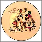 Traveling Salesman Collector Plate by Norman Rockwell MAIN