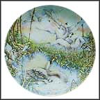 What Beautiful Birds Collector Plate by Karen Jean Bornholt MAIN