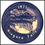 Niagara Falls Collector Plate by Judy Sutcliffe MAIN