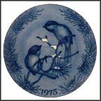 Black-Capped Chickadees Collector Plate MAIN