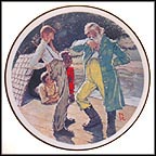 No Kings Nor Dukes Collector Plate by Norman Rockwell MAIN