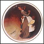 The Snake Escapes Collector Plate by Norman Rockwell MAIN