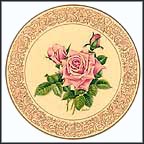 Royal Highness Rose Collector Plate by Edward Marshall Boehm MAIN