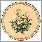 Winter Holiday Bouquet Collector Plate by Edward Marshall Boehm MAIN