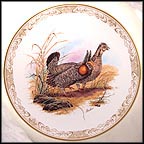 Prairie Grouse Collector Plate by Edward Marshall Boehm MAIN