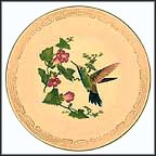 Broad-Bill Hummingbird Collector Plate by Edward Marshall Boehm MAIN