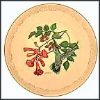 Blue-Throat Hummingbird Collector Plate by Edward Marshall Boehm MAIN