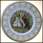 Barn Owl Collector Plate by Edward Marshall Boehm MAIN