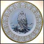 Snowy Owl Collector Plate by Edward Marshall Boehm MAIN