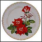 The Love Rose Collector Plate by Edward Marshall Boehm MAIN