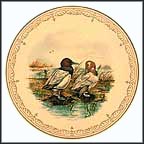 Canvasbacks Collector Plate by Edward Marshall Boehm MAIN