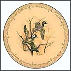 Hooded Mergansers Collector Plate by Edward Marshall Boehm MAIN