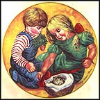 Christmas Love Collector Plate by Jo Anne Mix MAIN