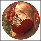 Christmas Tear Collector Plate by Violet Parkhurst MAIN
