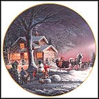 Winter Wonderland Collector Plate by Terry Redlin MAIN