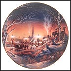 Night On The Town Collector Plate by Terry Redlin MAIN