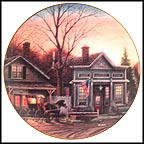 Office Hours Collector Plate by Terry Redlin MAIN