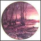 Morning Glow Collector Plate by Terry Redlin MAIN