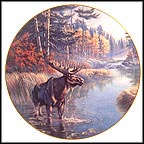Moose Collector Plate by James A. Meger MAIN