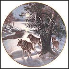 Timberwolves Collector Plate by James A. Meger MAIN