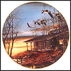Evening Retreat Collector Plate by Terry Redlin MAIN