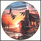 Golden Retreat Collector Plate by Terry Redlin MAIN