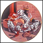Where's The Fire? Collector Plate by Jim Lamb MAIN