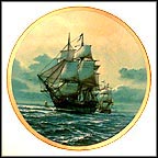 Bonhomme Richard Collector Plate by Tom Freeman MAIN