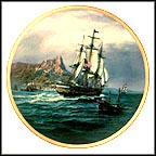 USS Constitution Collector Plate by Tom Freeman MAIN