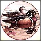 Wood Ducks Collector Plate by Rod Lawrence MAIN