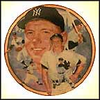 The Legendary Mickey Mantle Collector Plate by Robert Tanenbaum MAIN