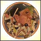 The Unforgettable Phil Rizzuto Collector Plate by Robert Tanenbaum MAIN