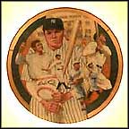 The Immortal Babe Ruth Collector Plate by Robert Tanenbaum MAIN