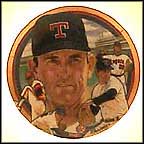 The Incredible Nolan Ryan Collector Plate by Robert Tanenbaum MAIN