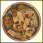 The Unbeatable Duke Snider Collector Plate by Robert Tanenbaum MAIN