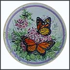 Monarch Collector Plate by Paul J. Sweany MAIN