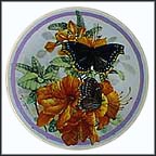 Morning Cloak Collector Plate by Paul J. Sweany MAIN