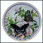 Spicebush Swallowtail Collector Plate by Paul J. Sweany MAIN