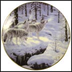 The Cry Of Winter Collector Plate by Jeff Tift MAIN