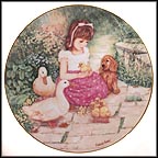 Newfound Friends Collector Plate by Patricia Brooks MAIN
