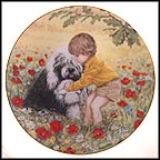 Tender Loving Care Collector Plate by Patricia Brooks MAIN