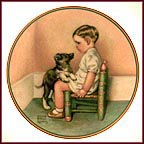Sympathy Collector Plate by Bessie Pease Gutmann MAIN