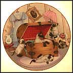 Attic Attack Collector Plate by Gré Gerardi MAIN