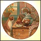 Table Manners Collector Plate by Gré Gerardi MAIN