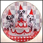 Dalmation Celebration Collector Plate MAIN