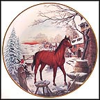 Frosty Morning Collector Plate by John Michael Vass MAIN