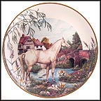 River Retreat Collector Plate by John Michael Vass MAIN