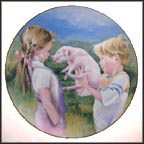 The Piglet Collector Plate by Nancy A. Noel MAIN