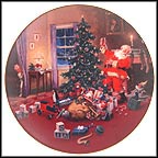 A Christmas Eve Visitor Collector Plate by George Hinke MAIN