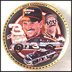 Dale Earnhardt Collector Plate by Robert Tanenbaum MAIN